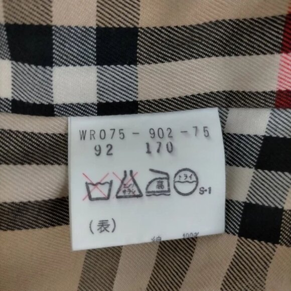 940196BT (L2) Burberry Coats Beige Cotton - Picture 8 of 10